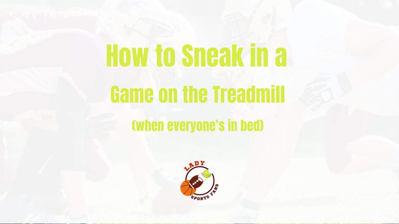How to Watch Sports While Working Out (Without Feeling Like a Fitness Influencer)