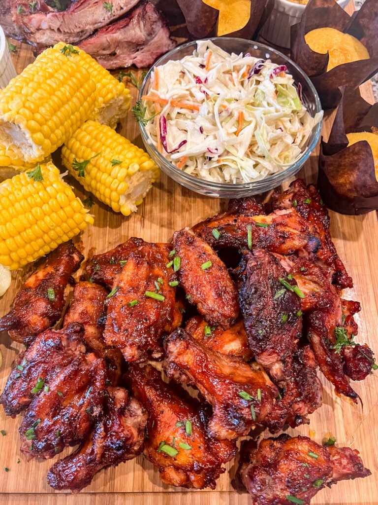 Sizzling Smoked Chicken Wings by Dutch Oven Daddy Game Day Grub: 21 Football Food Favourites